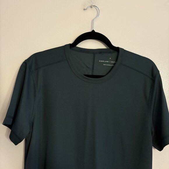 Everlane Uniform Men M Evergreen Mesh Short Sleeve Lightweight The Sport Tee - Picture 6 of 11